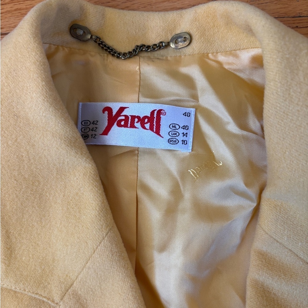 Yarell double breasted vintage wool blazer - Picture 3 of 12